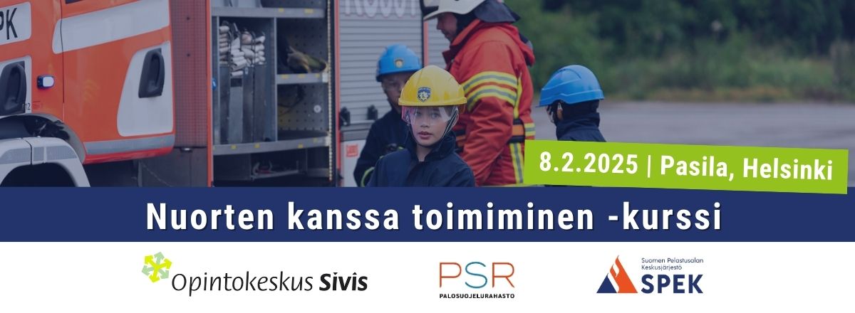 Nuorten kanssa toimiminen -kurssi Pasilassa 8.2.2025